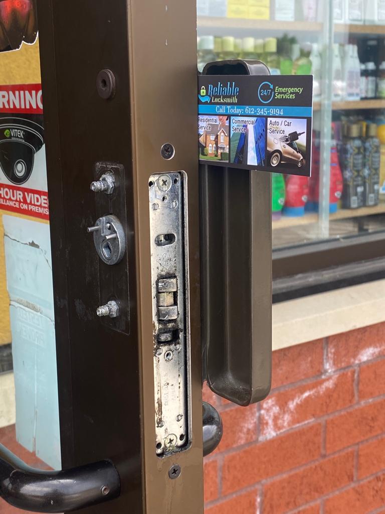 Commercial lock installed Reliable locksmith Prior Lake MN