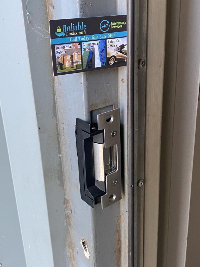 Commercial lock installed Reliable locksmith Shakopee MN